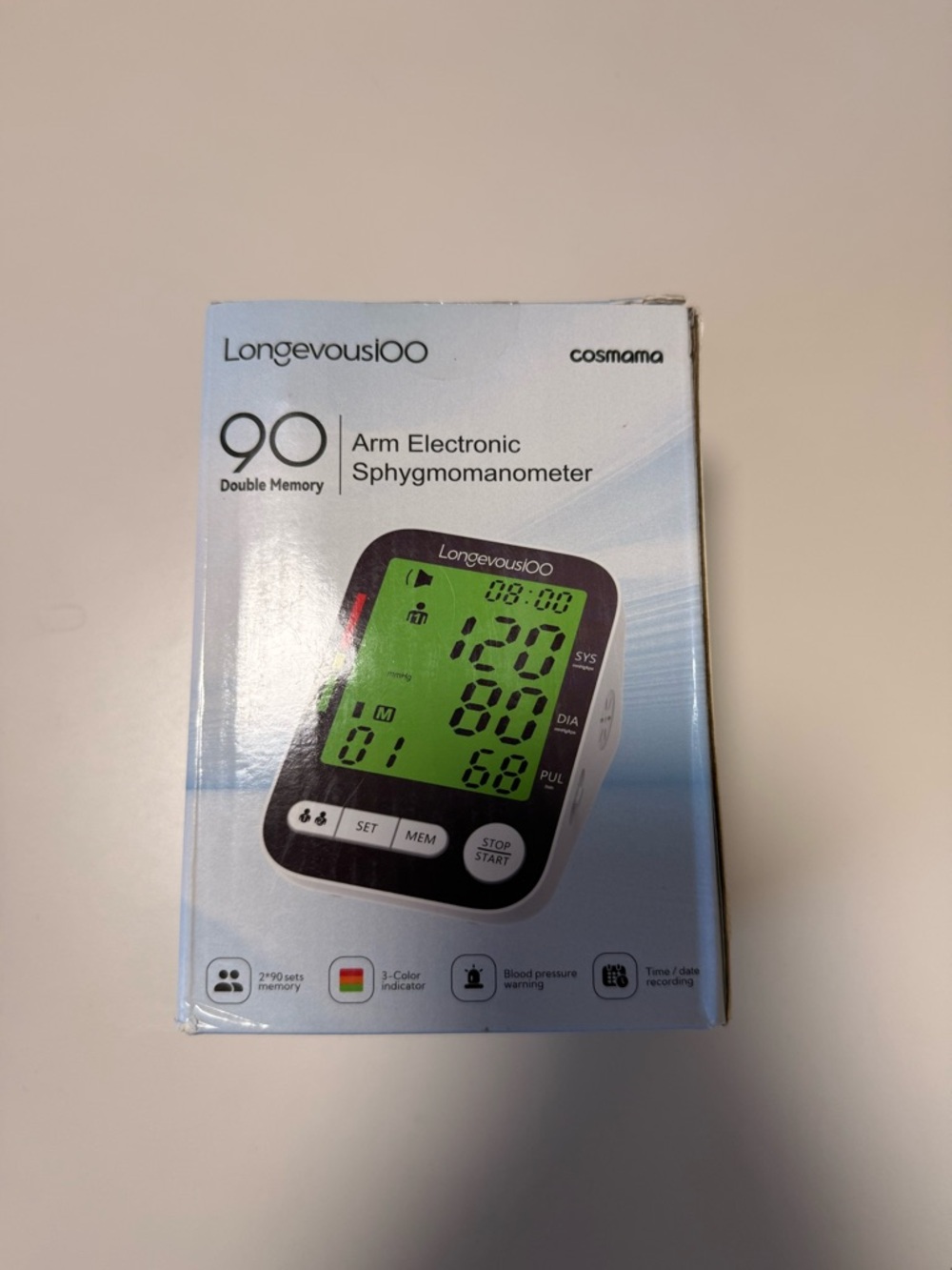 Green Arm Electronic Sphygmomanometer -